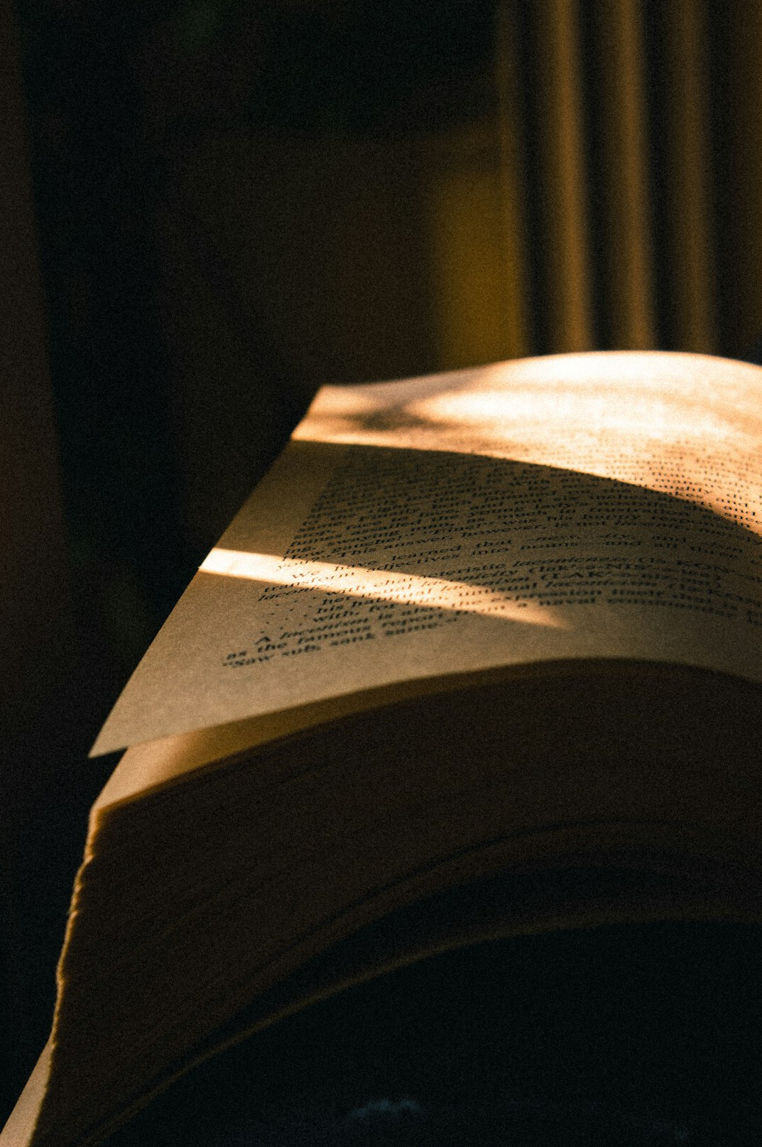 open mystery book