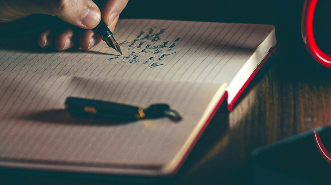 mystery author writing